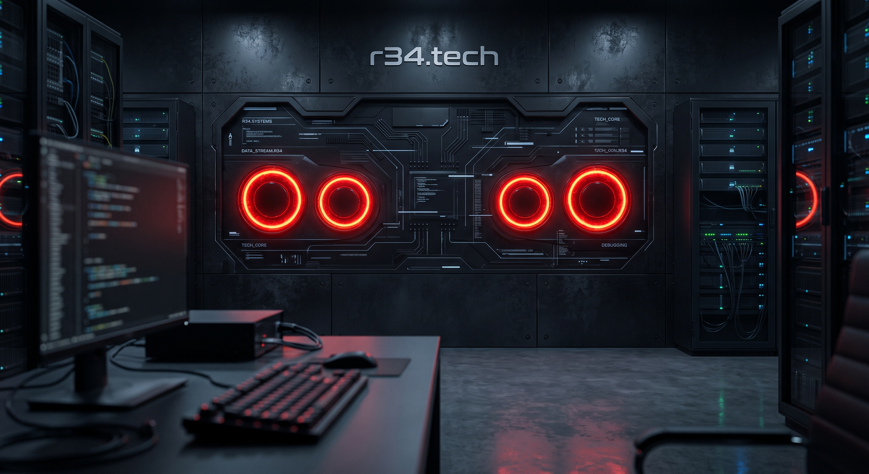 Logo da R34-tech